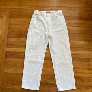 Everlane Cream Carpenters Pants